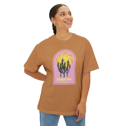 Women's Desert Sol, Toast - Oversized Boxy Tee