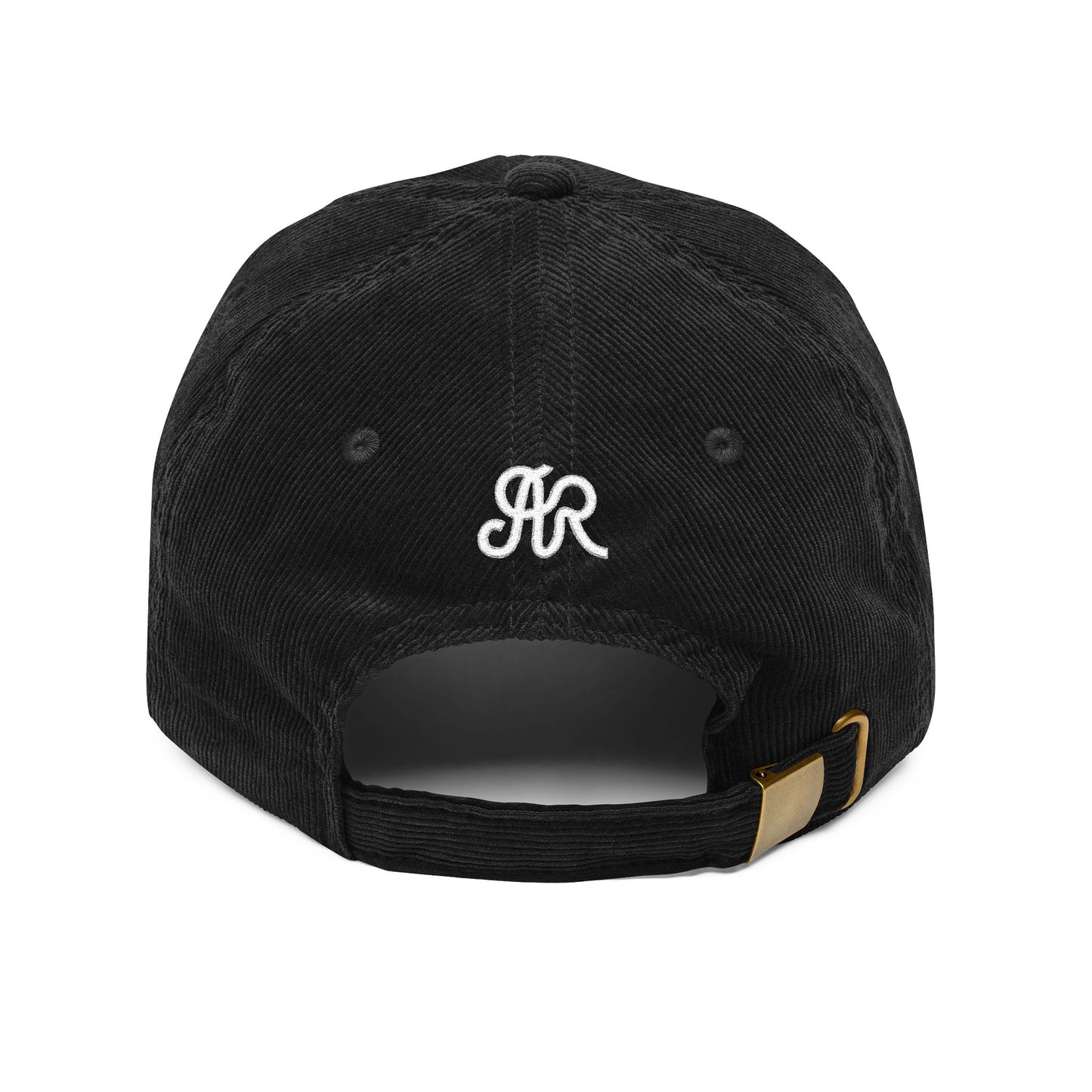 Arlo Ryleigh, Black & White - Corduroy Embroidery Cap