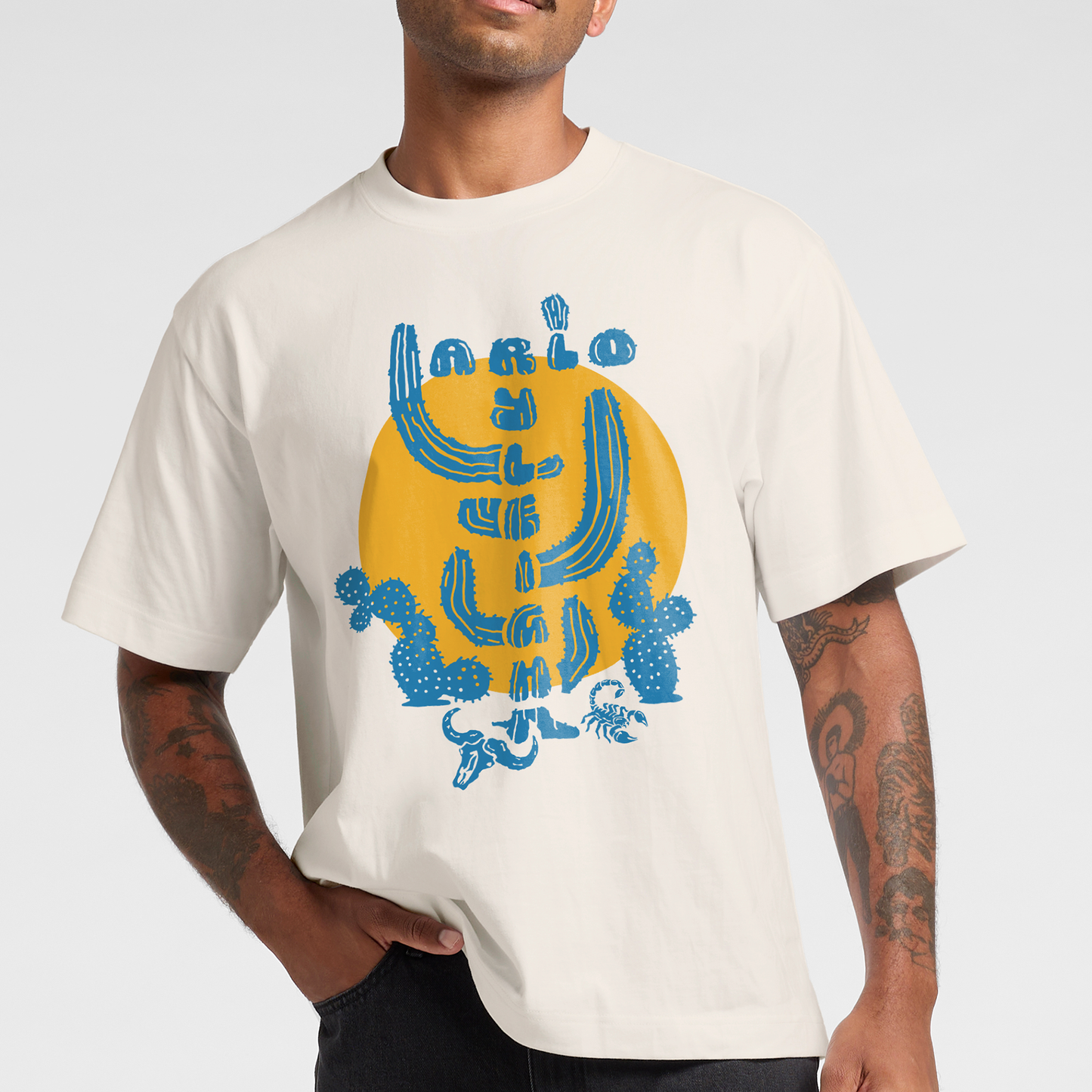 Cactus Sun Graphic T-shirt