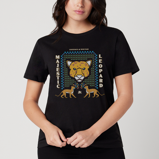 Majestic Leopard Graphic T-shirt