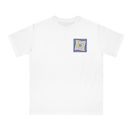 Men's Wave Watcher, White - Organic T-Shirt