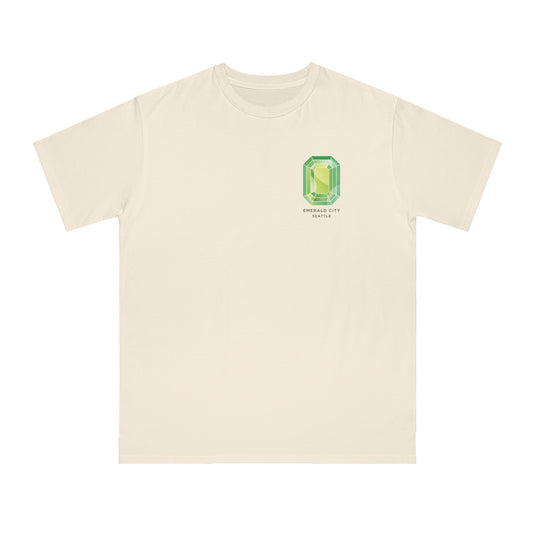 Men's Emerald City, Natural - Organic T-Shirt