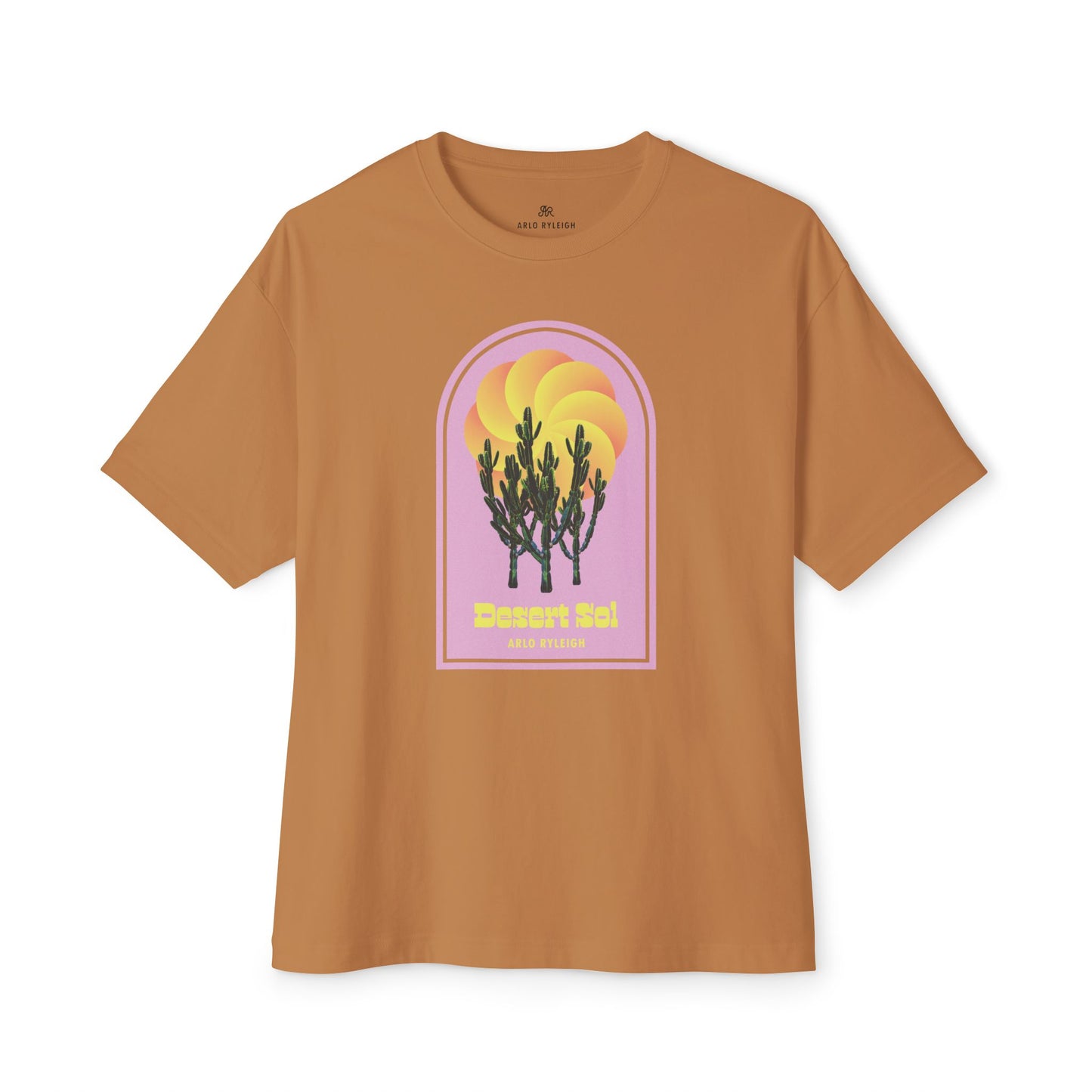Women's Desert Sol, Toast - Oversized Boxy Tee