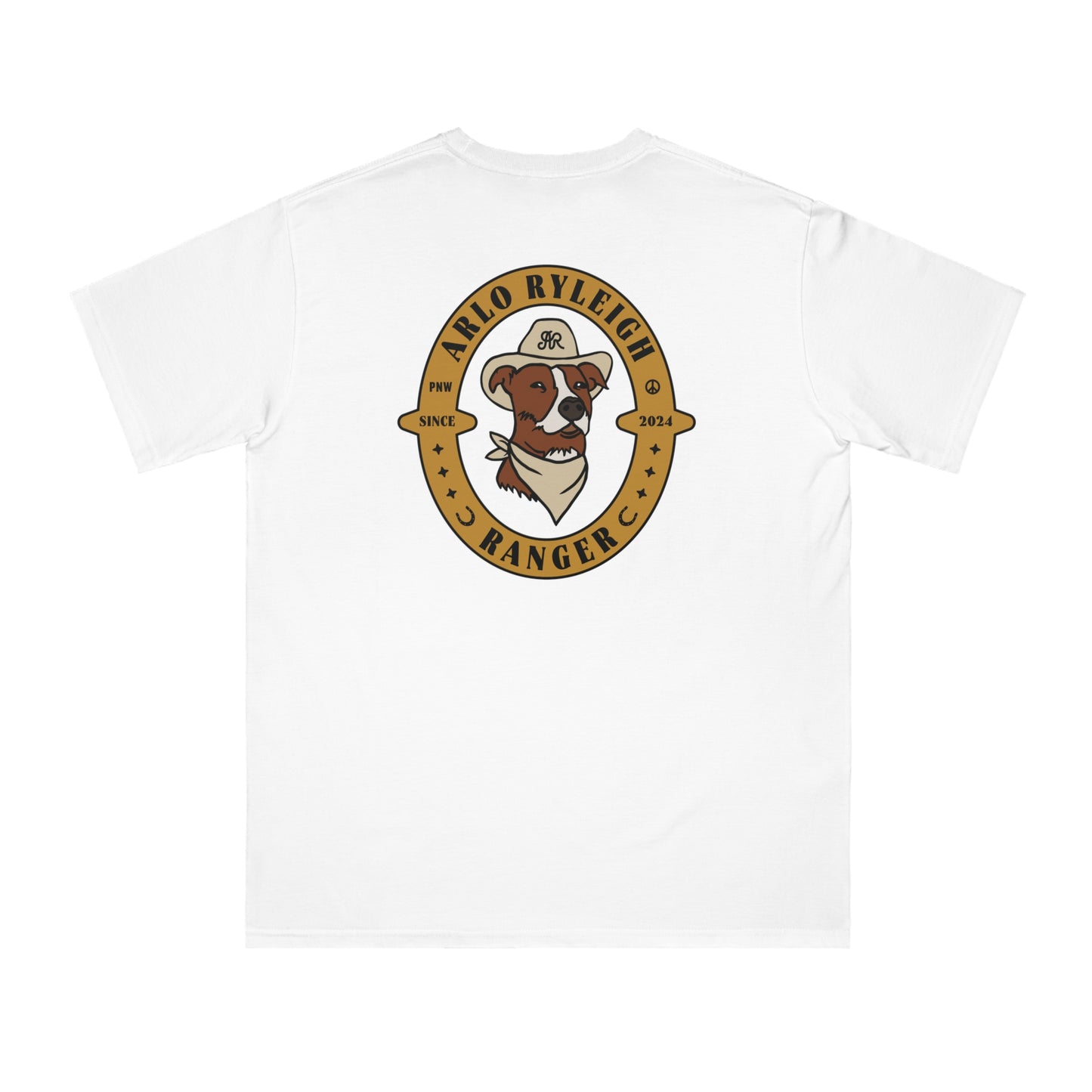 Men's Ranger, White - Organic T-Shirt