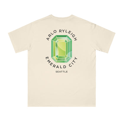 Men's Emerald City, Natural - Organic T-Shirt