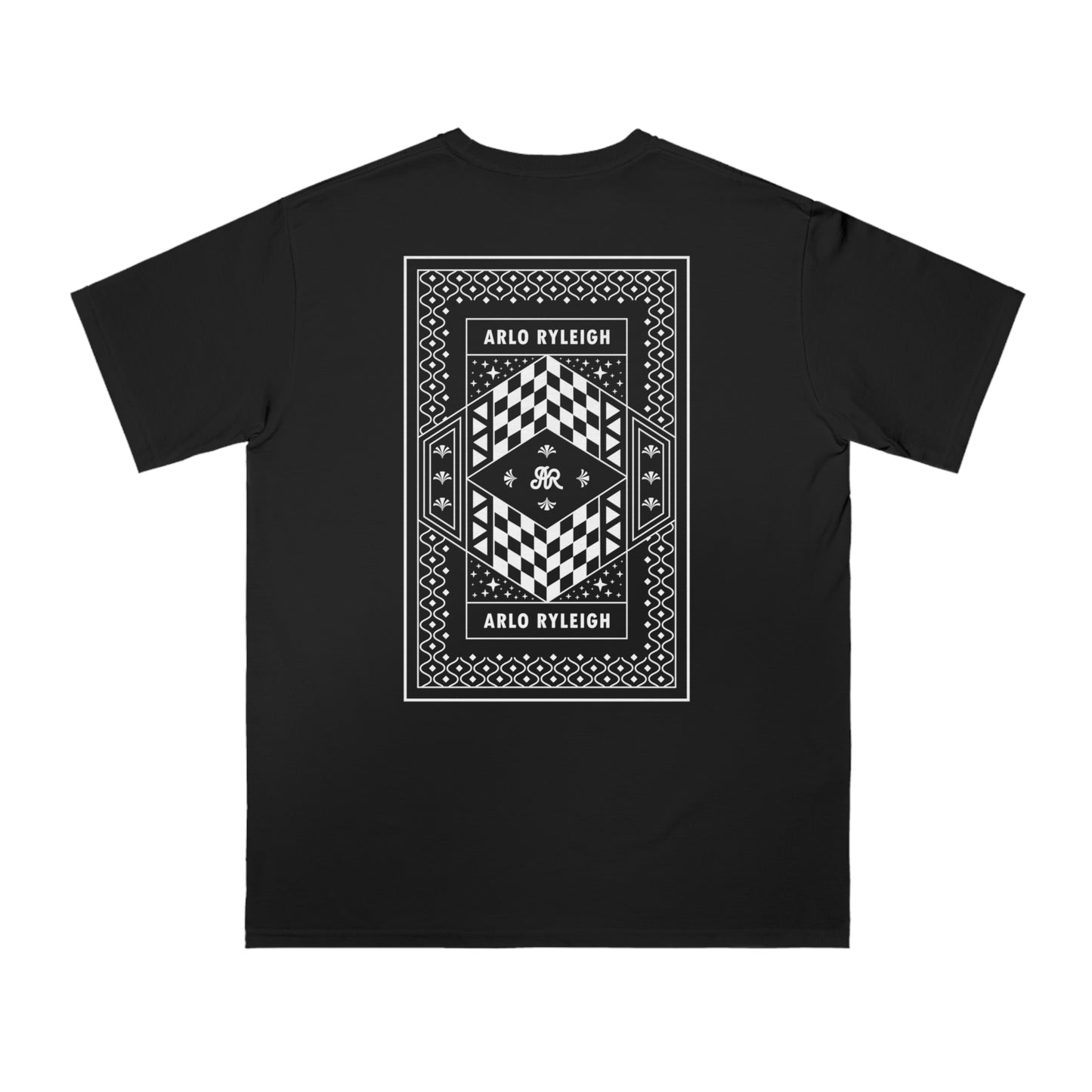 Men's Arlo Ryleigh Art Deco, Black - Organic T-Shirt
