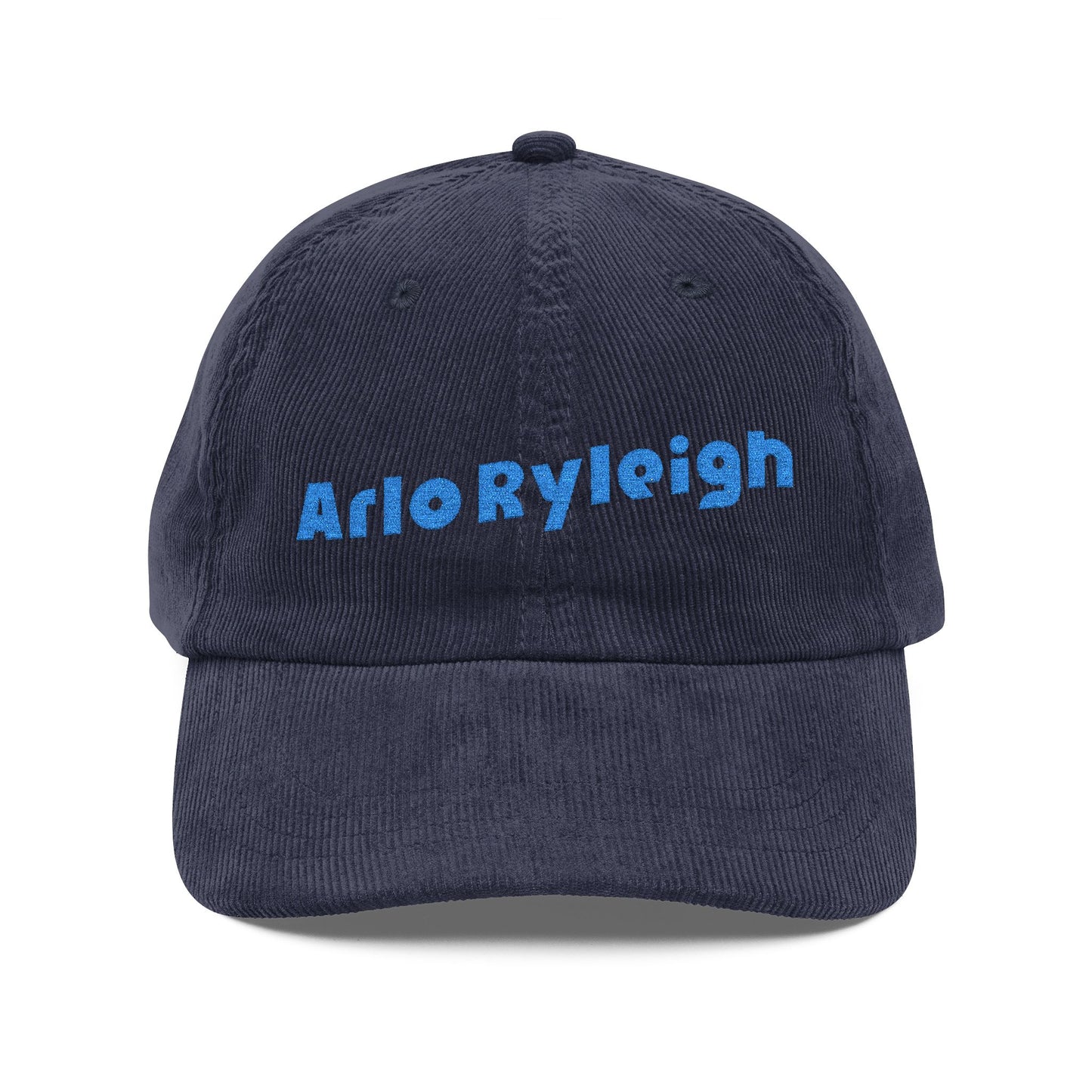 Arlo Ryleigh, Navy & Blue - Corduroy  Embroidery Cap