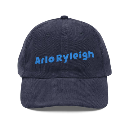 Arlo Ryleigh, Navy & Blue - Corduroy  Embroidery Cap