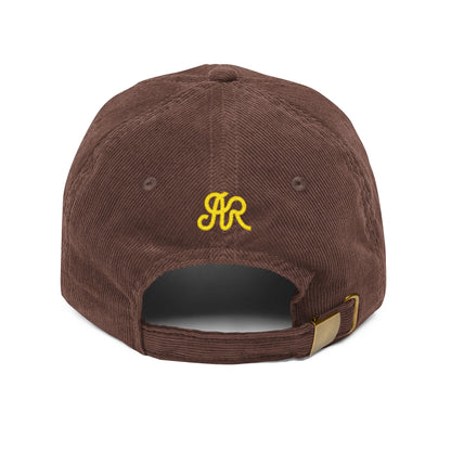 Arlo Ryleigh, Brown & Gold - Corduroy  Embroidery Cap