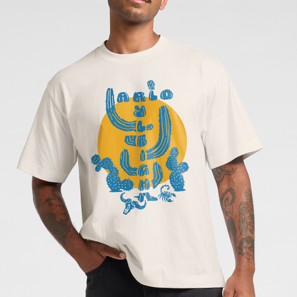 Cactus Sun Graphic T-shirt