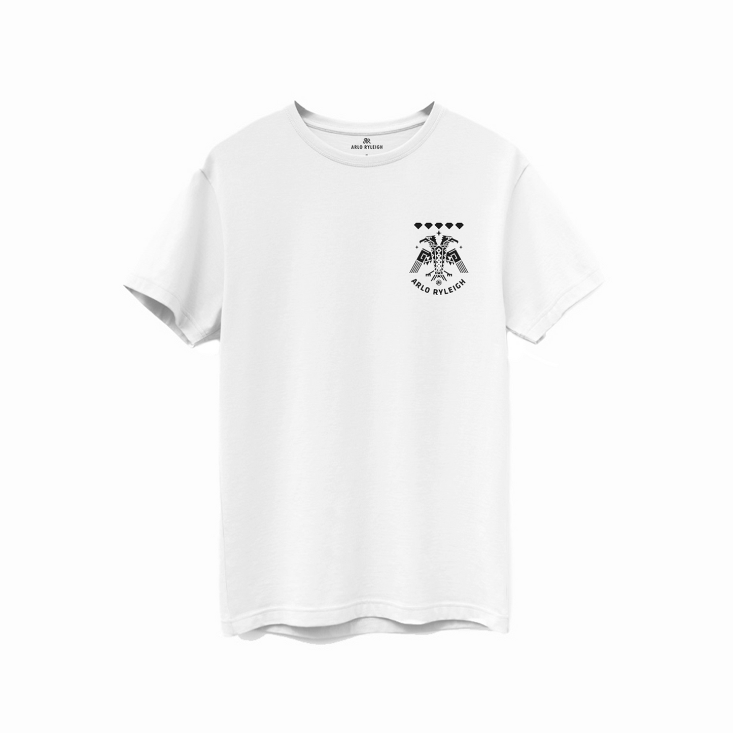 Double Hawk Shield Graphic T-shirt
