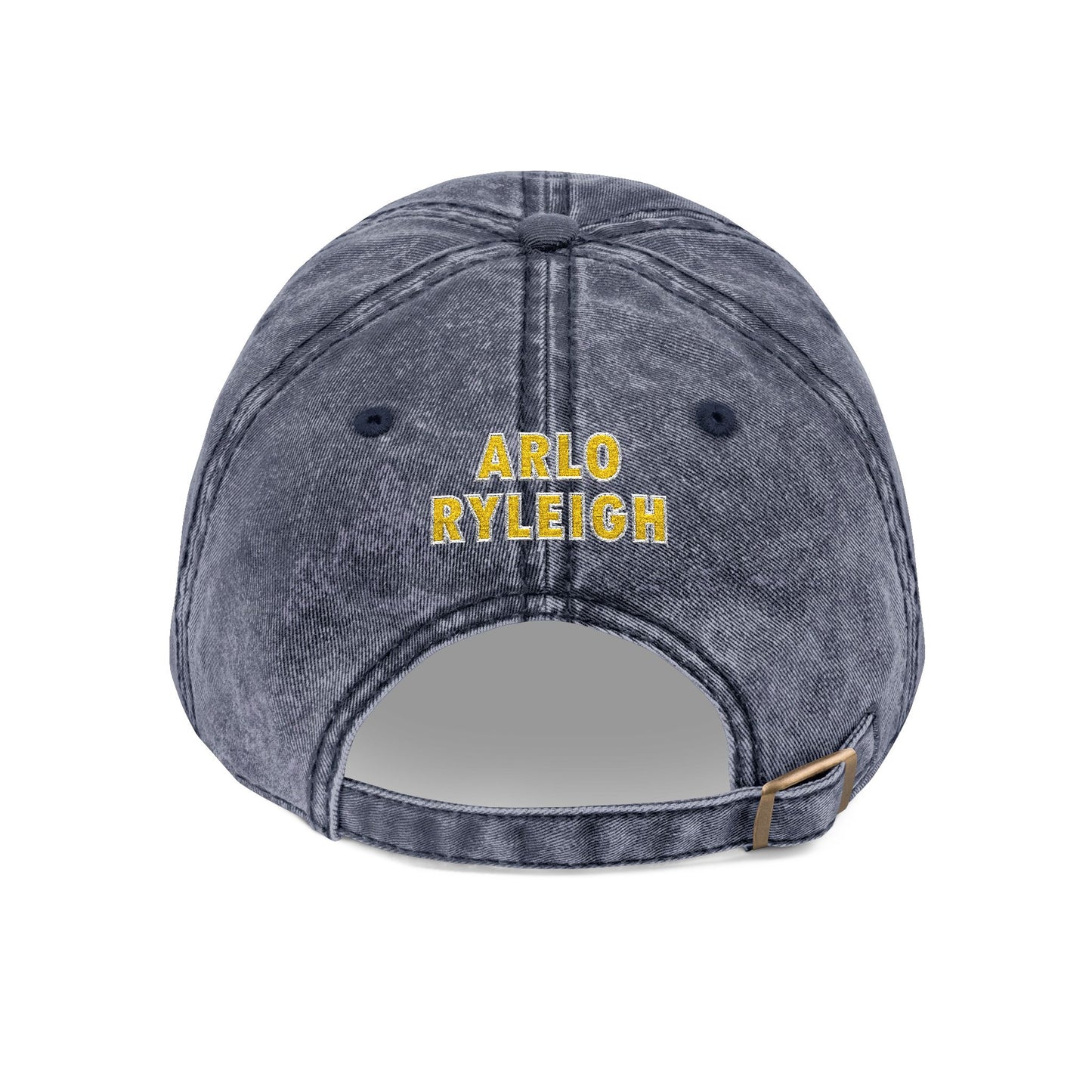 AR Logo, Navy - Vintage Embroidered Cap