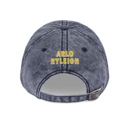 AR Logo, Navy - Vintage Embroidered Cap