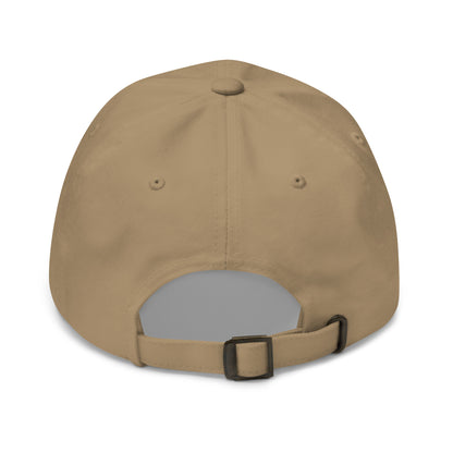 Embroidered Arlo Ryleigh Branded Baseball Cap, Khaki & White