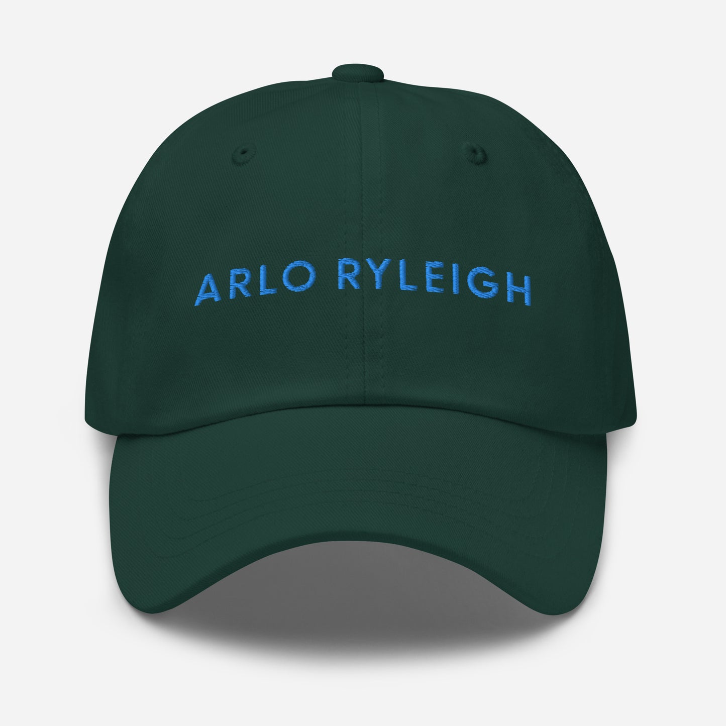 Embroidered Arlo Ryleigh Branded Baseball Cap, Spruce & Aqua